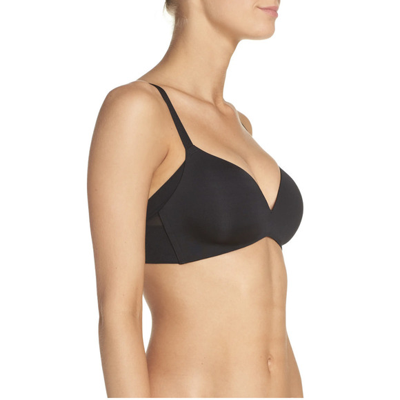 WACOAL Black Wireless Molded Cup Bra Plus Size 40D - Picture 4 of 12